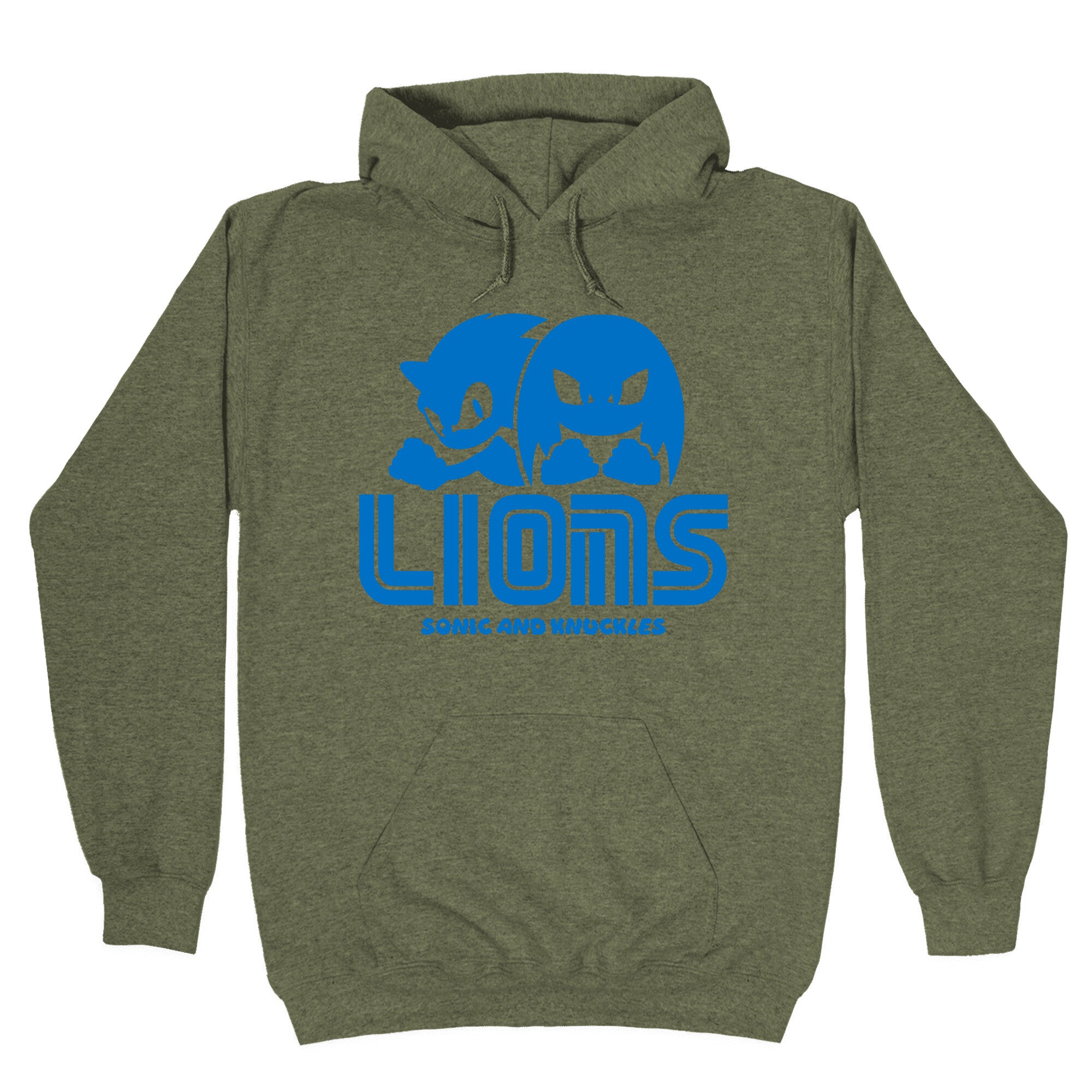 Sonic and Knuckles Lions Hoodie